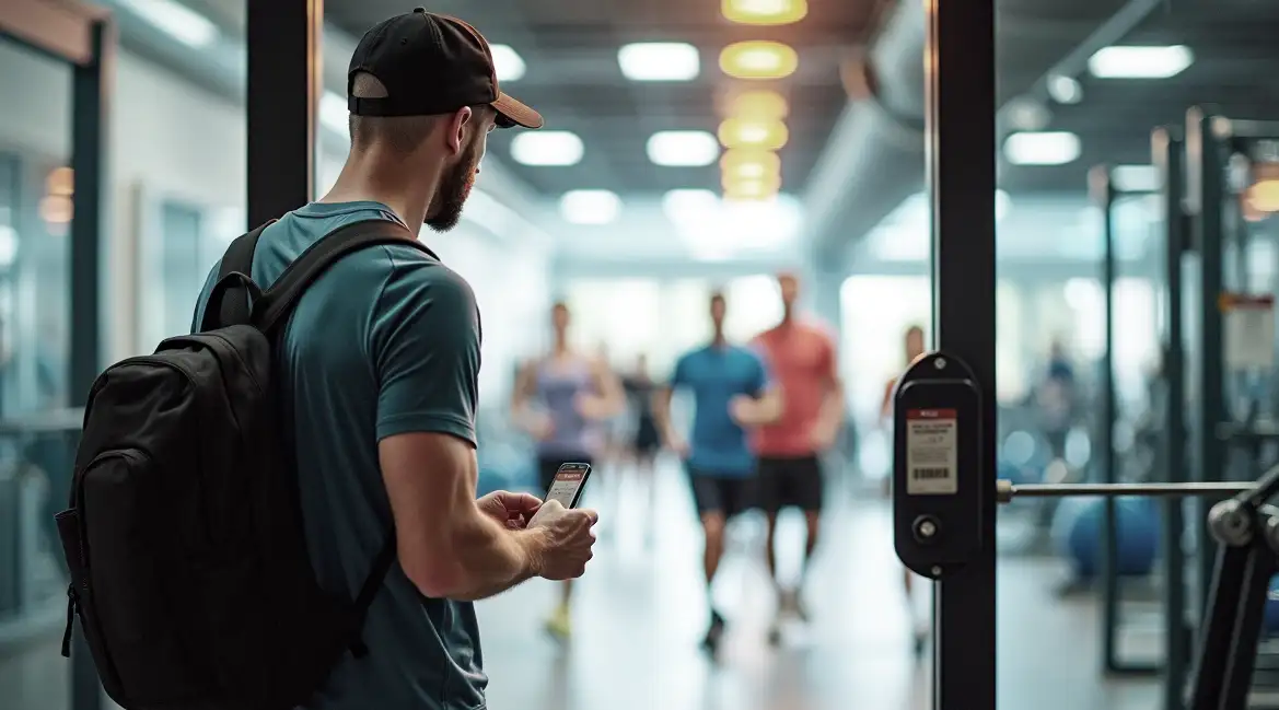 Contrôle d'accès salle de sport
